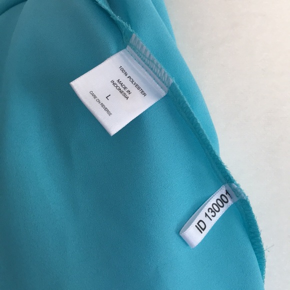 NEW NY&C Beautiful Blue Blouse Top - Picture 8 of 9